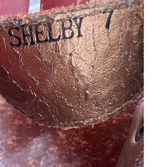 Elite By Corkys Women's Size 7 Leather Floral Wedge Sandals Shelby - Picture 5 of 8